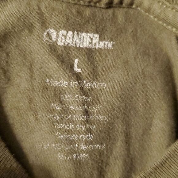 Gander Mnt Graphic Design T-Shirt " Lucky's Guide Service" Size L - Picture 2 of 7